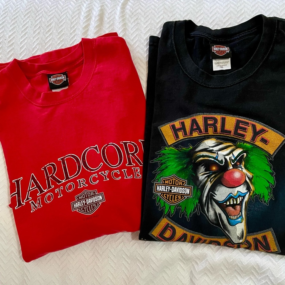 Harley Davidson/4X short sleeve T-shirts